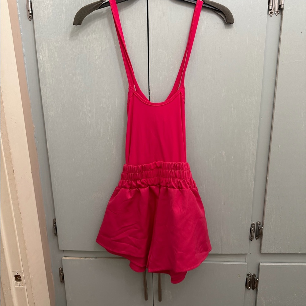 Amazon Hot Pink Women's Jumpsuit Romper